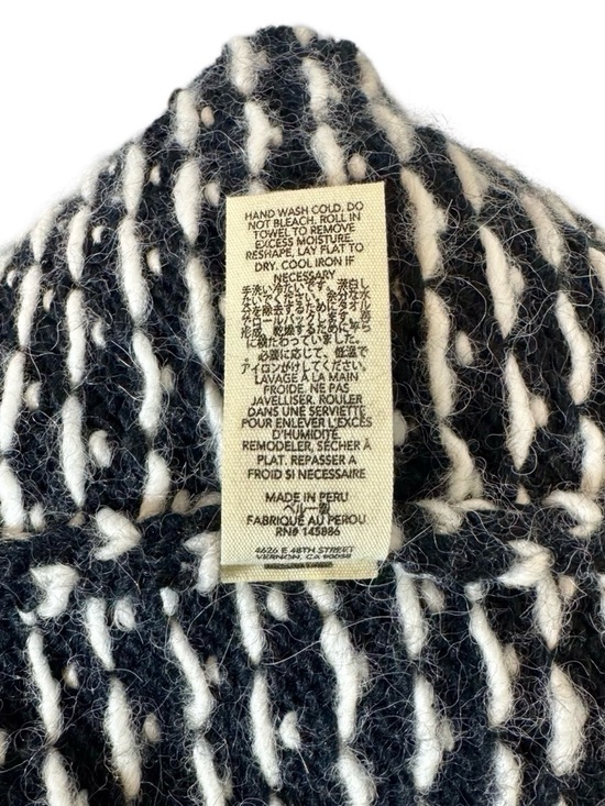 THE GREAT. The Tiny Hearts Lodge Wool and Alpaca Blend Cardigan - Picture 12 of 14